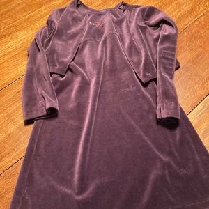 Girls Ralph Lauren Purple Velvet Slip Dress w/Jacket , Size 6x